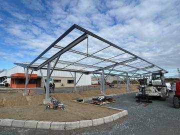 Ombrière photovoltaïque 