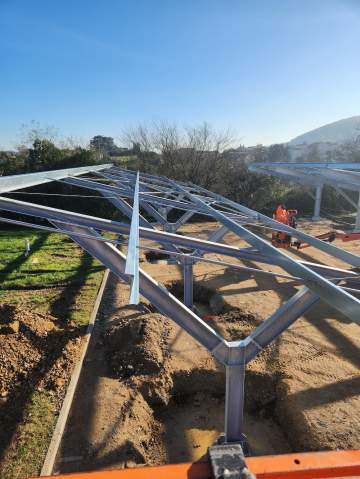 Ombrière photovoltaïque 