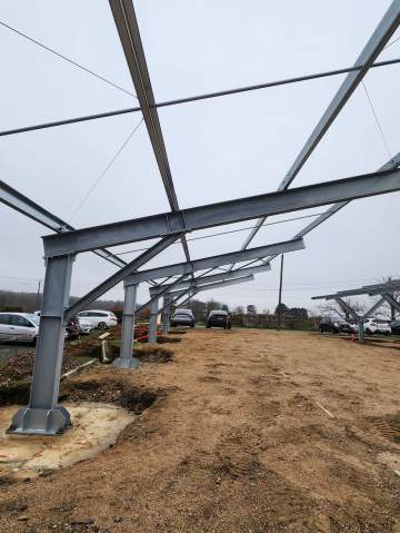 Ombrière photovoltaïque 